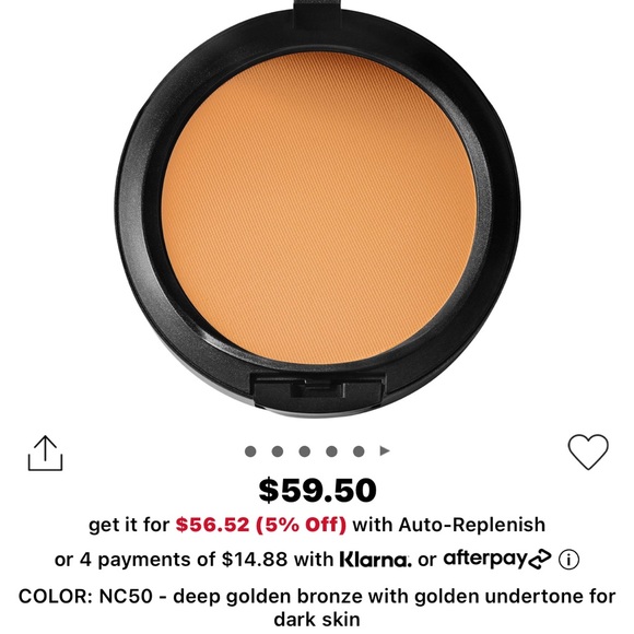 Mac Studio fix foundation powder - Picture 5 of 6